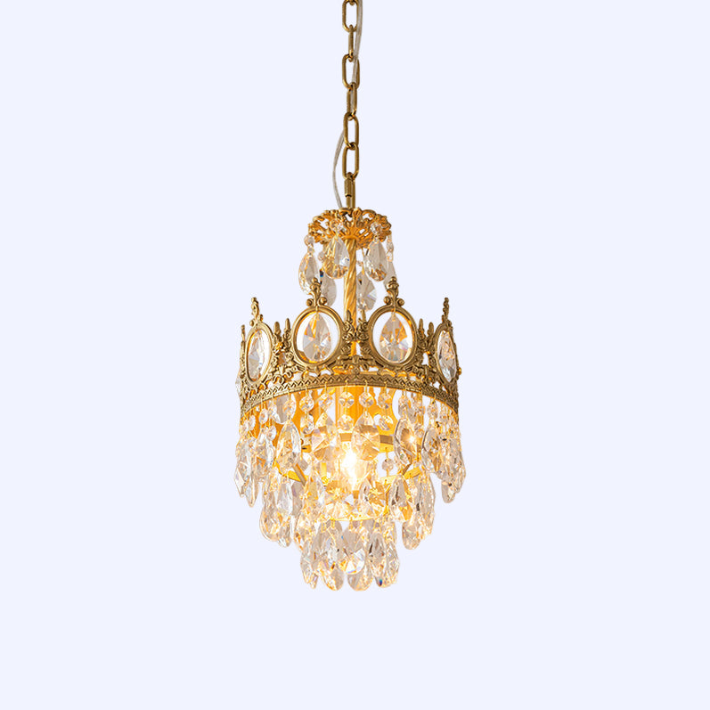 Antique Vintage Crystal Chandelier