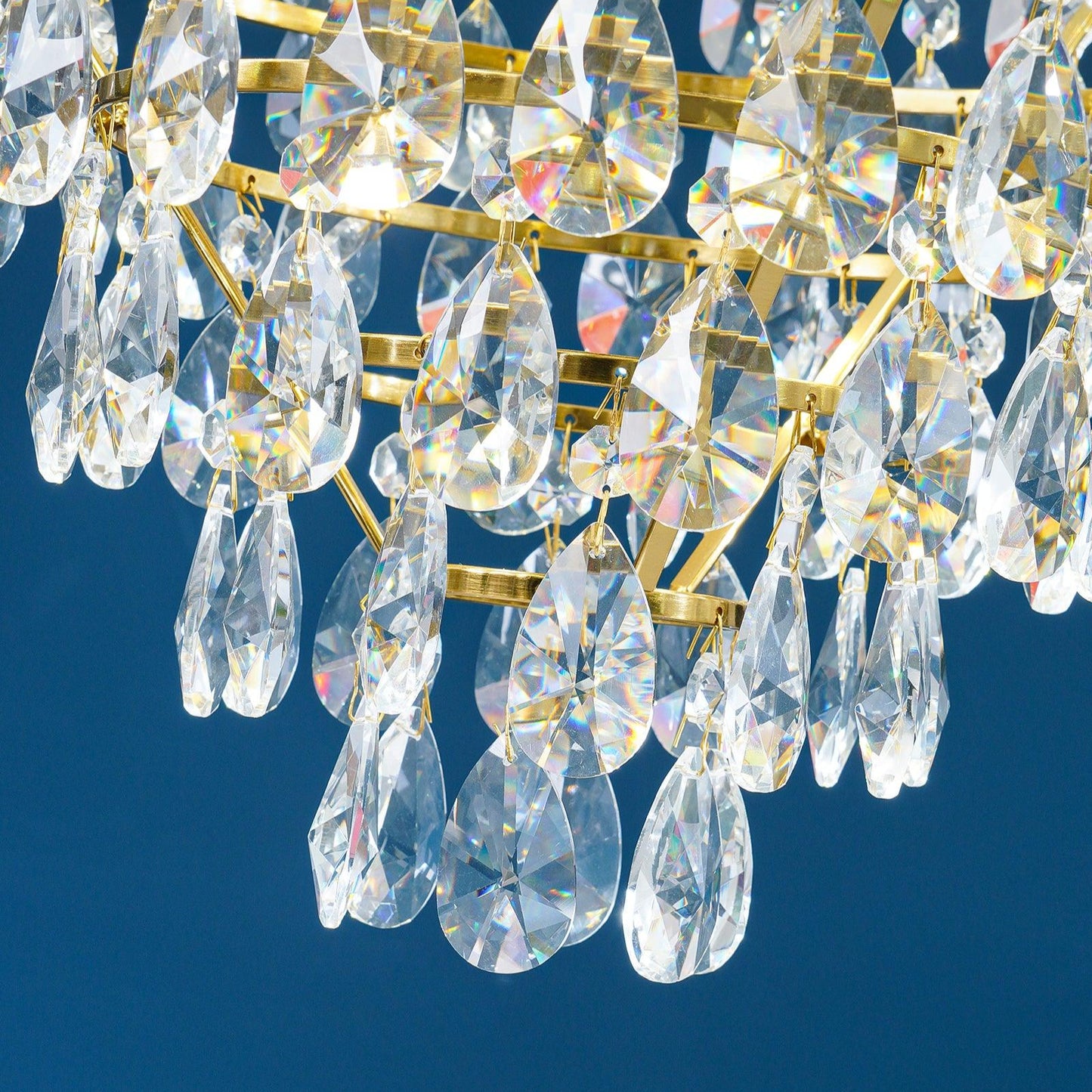 Antique Vintage Crystal Chandelier