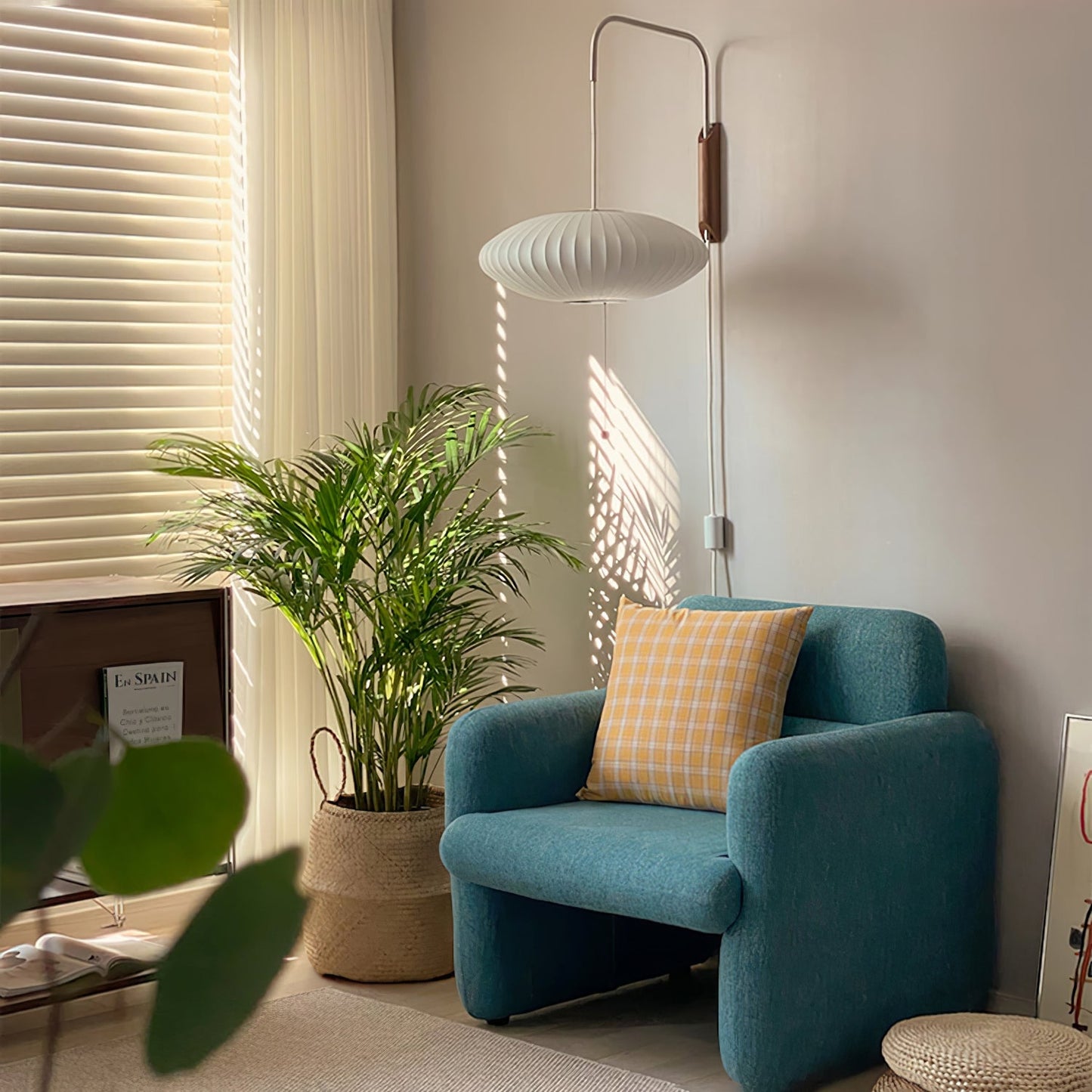 Japanese Bubble Ball Wall Sconce