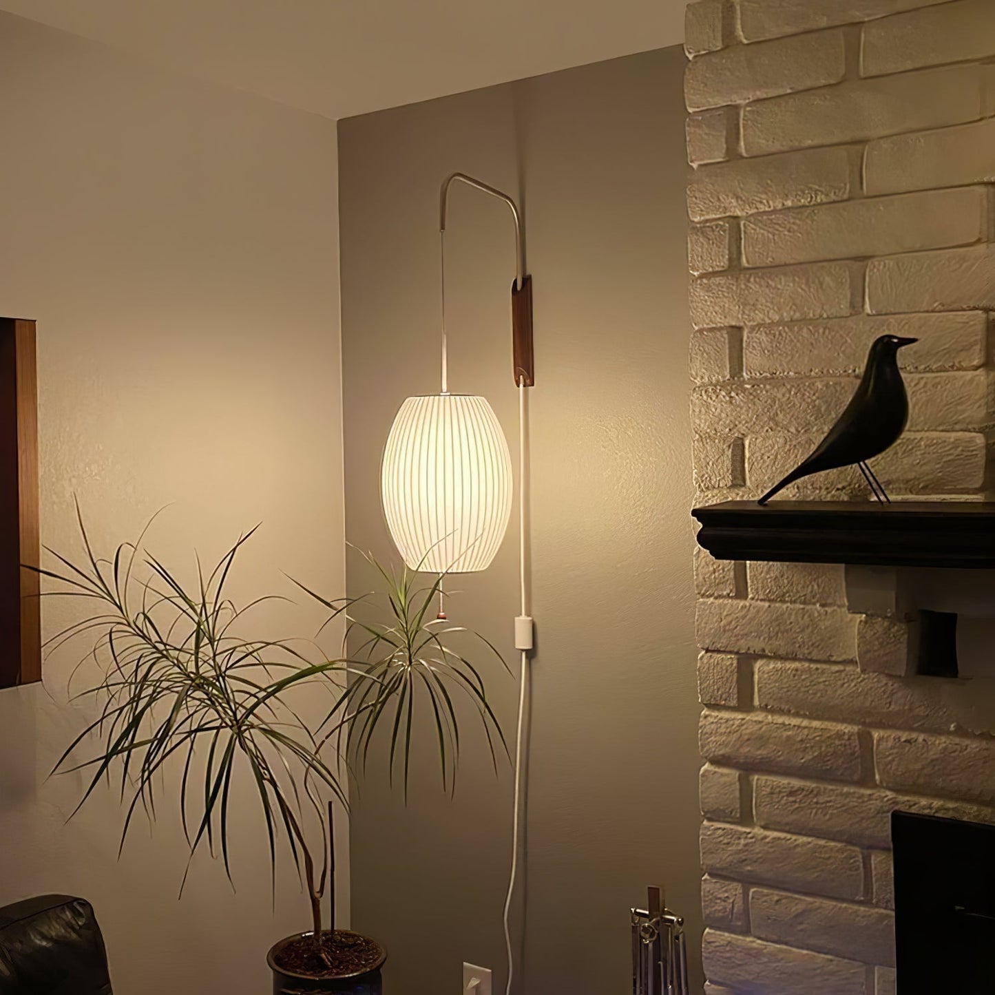 Japanese Bubble Ball Wall Sconce