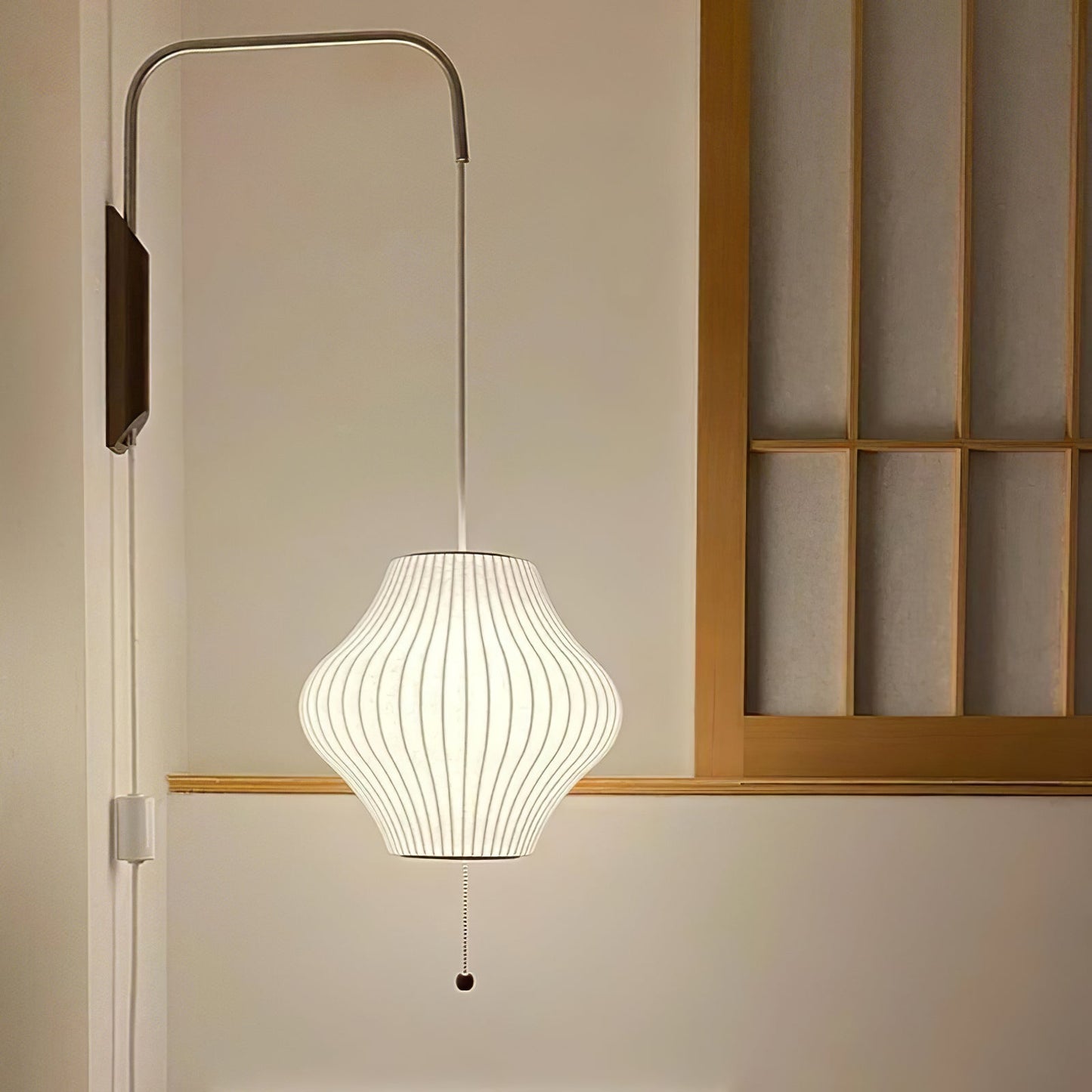 Japanese Bubble Ball Wall Sconce