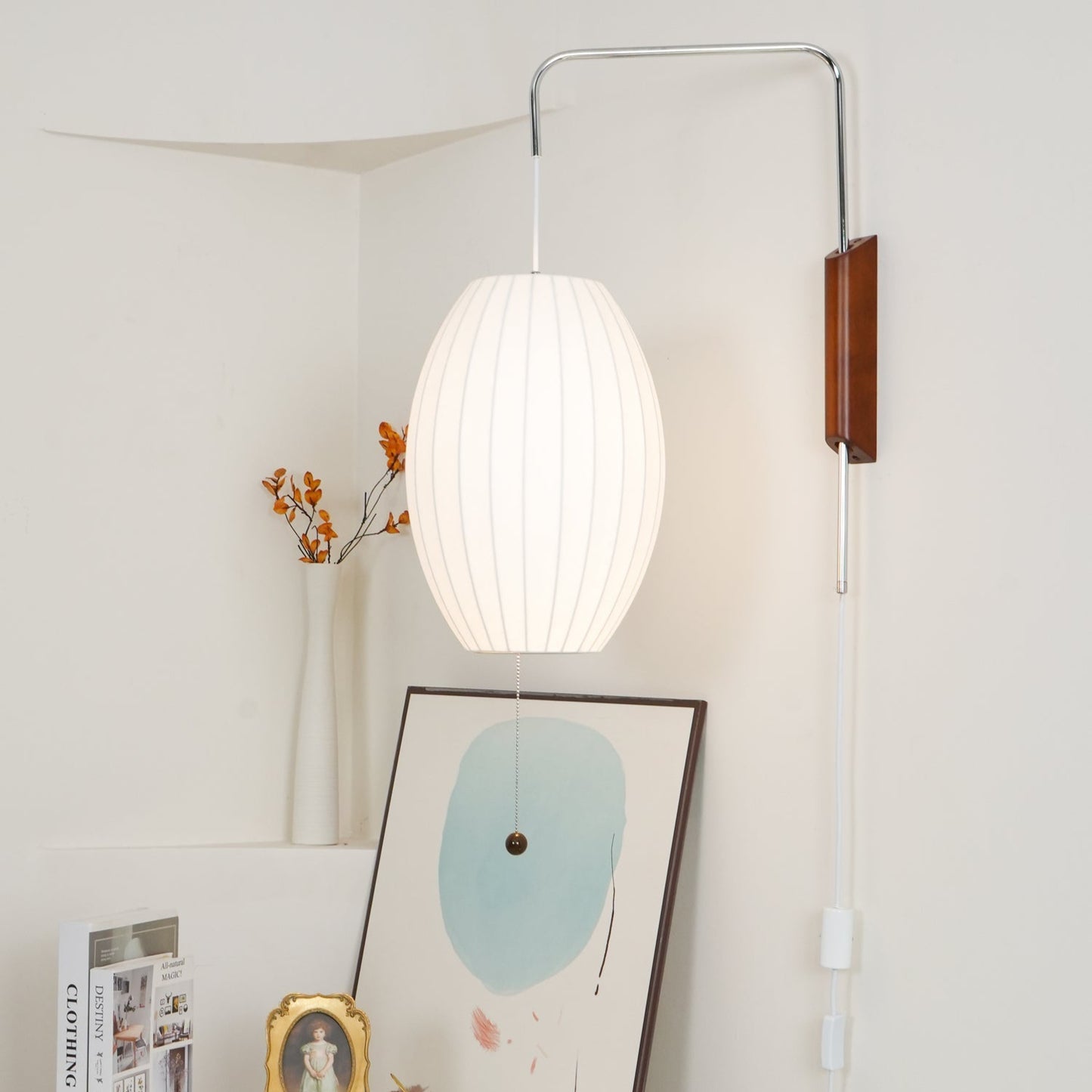 Japanese Bubble Ball Wall Sconce