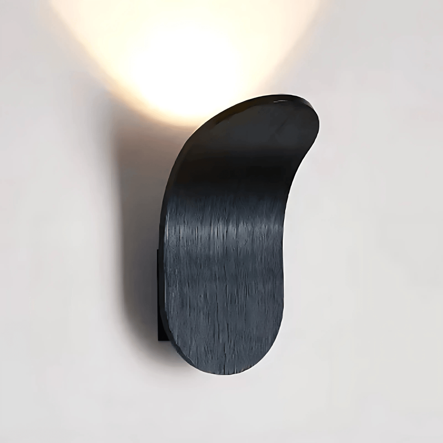 Curved Metal LED Wall Light