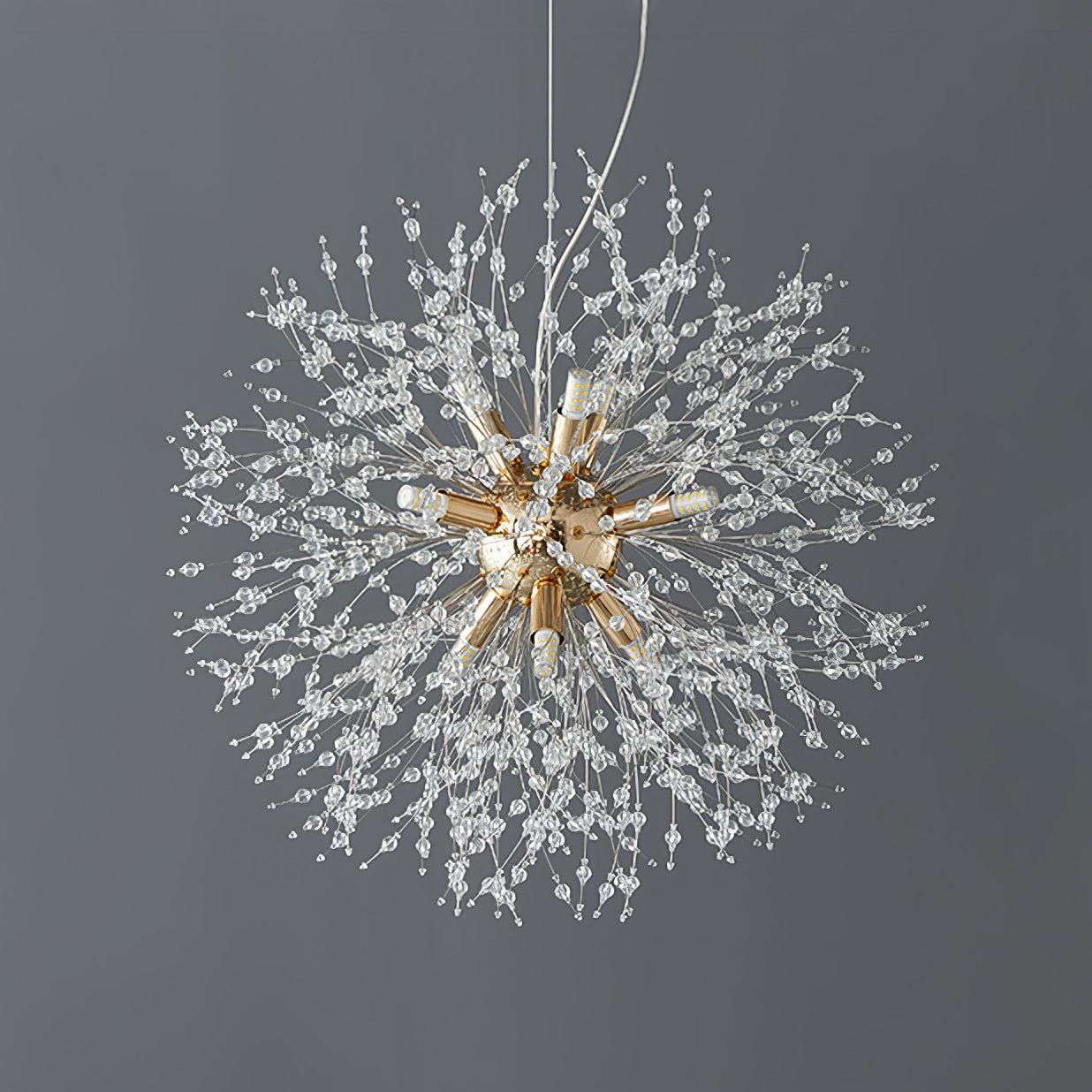 Dandelion Crystal Burst Chandelier