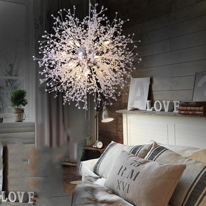 Dandelion Crystal Burst Chandelier