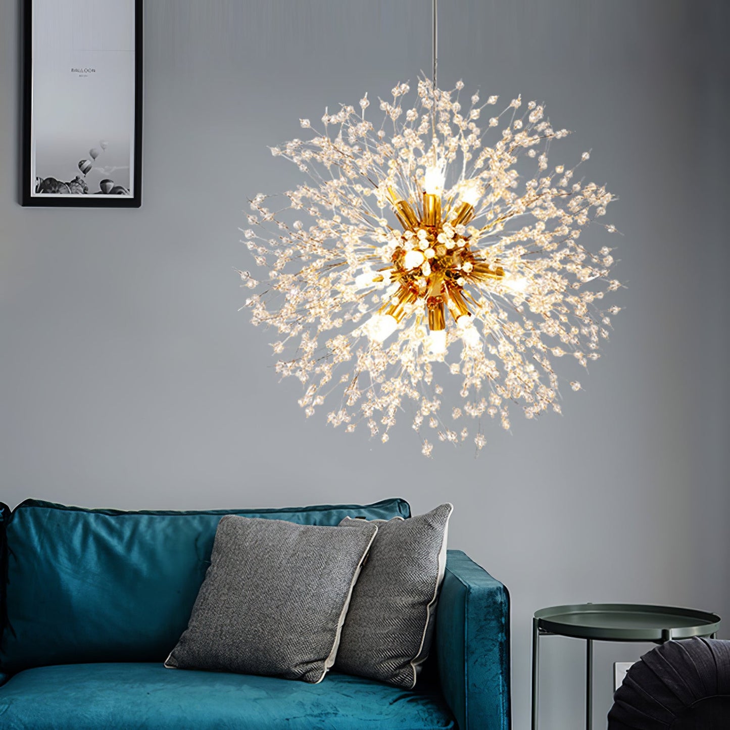 Dandelion Crystal Burst Chandelier