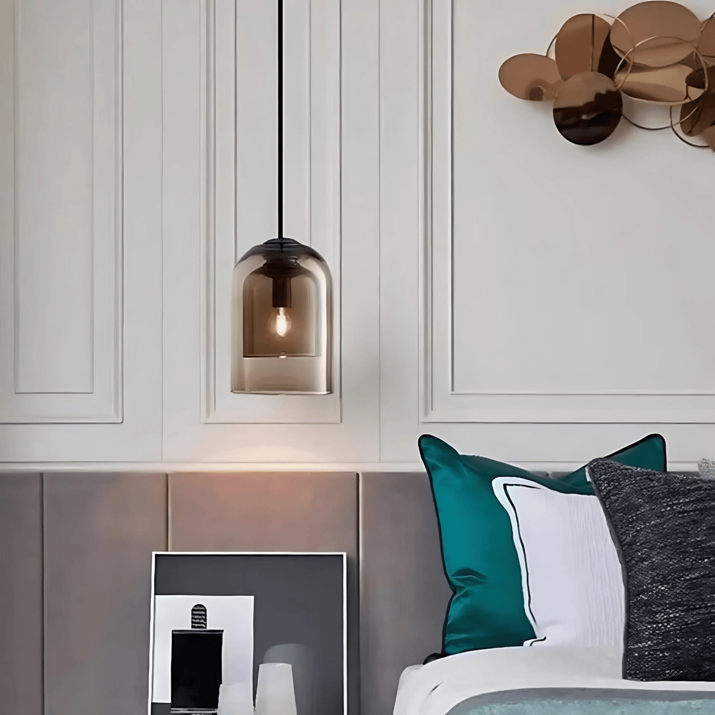 Double Glass Pendant Light