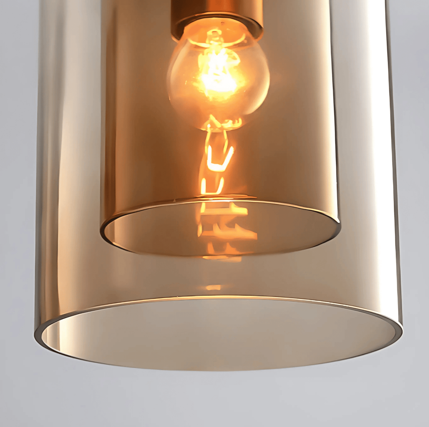 Double Glass Pendant Light