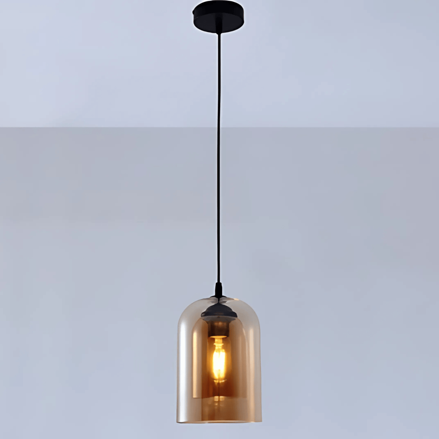 Double Glass Pendant Light