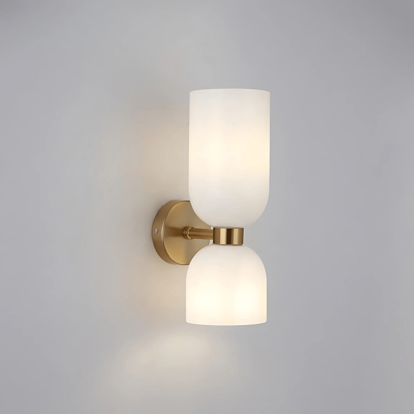 Dual Globe Vertical Wall Light