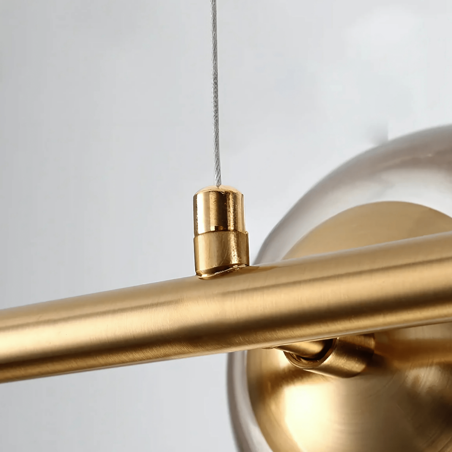 Frosted Globe Island Pendant Light