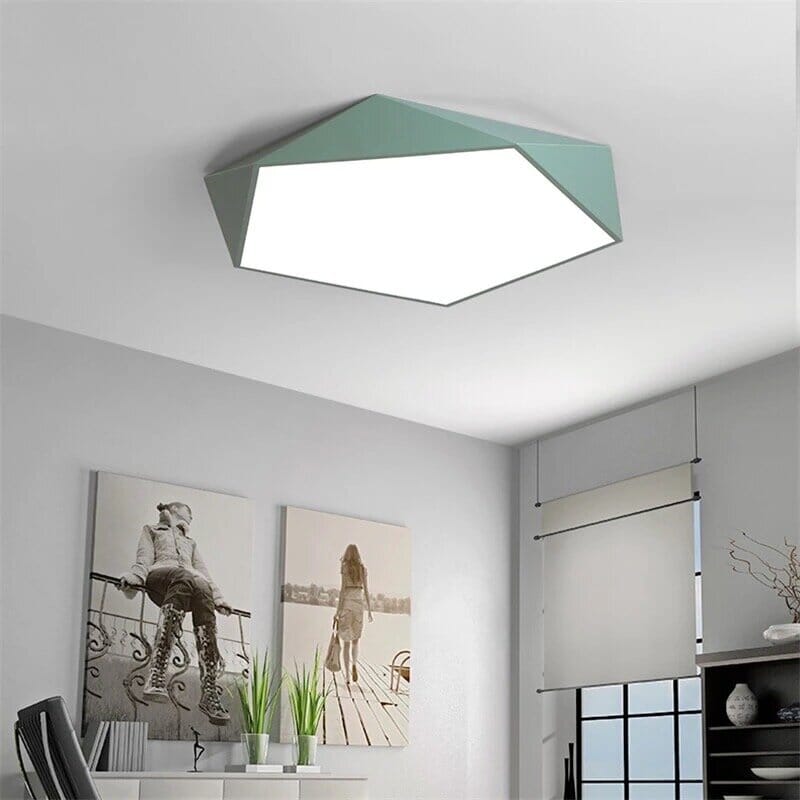 Geometric LED Ceiling Light
