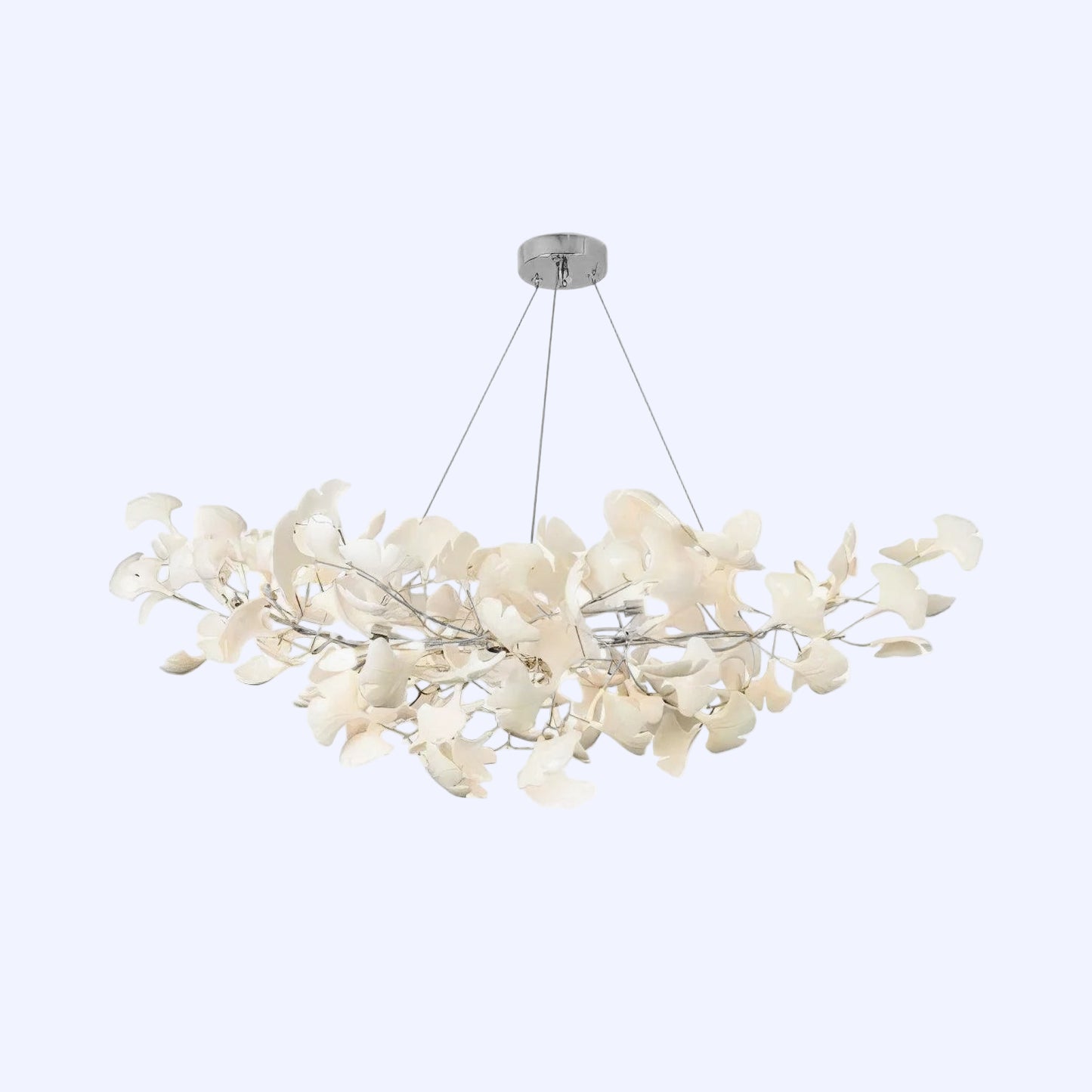 Gingko Flower Petal Chandelier