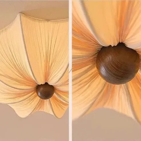 Japanese Wabi Sabi Fabric Ceiling Light