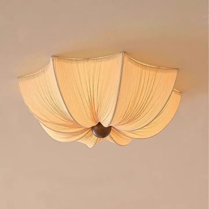 Japanese Wabi Sabi Fabric Ceiling Light