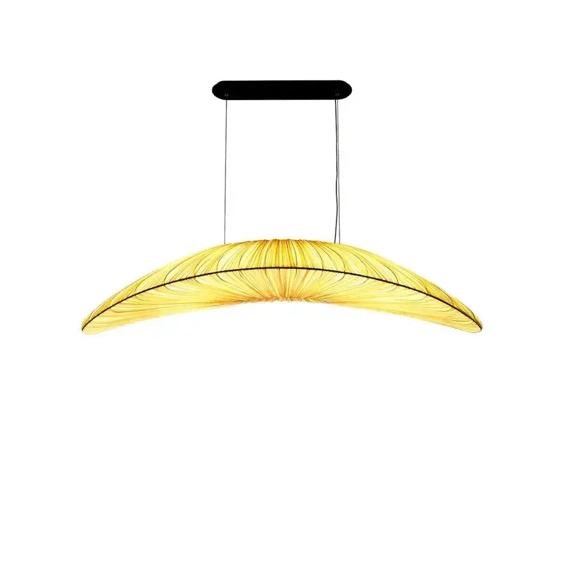 Japanese Wabi Sabi Fabric Statement Chandelier