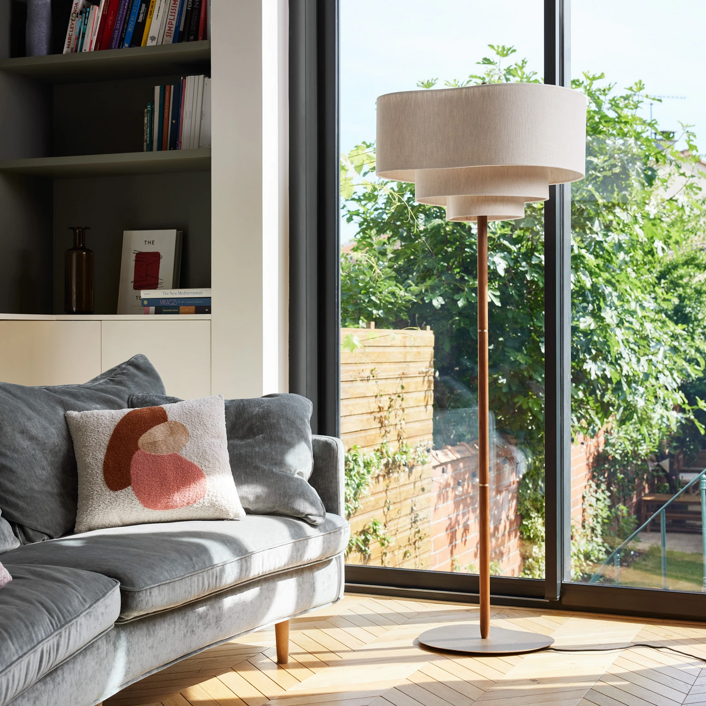 Japanese Wabi Sabi Fabric Table & Floor Lamp
