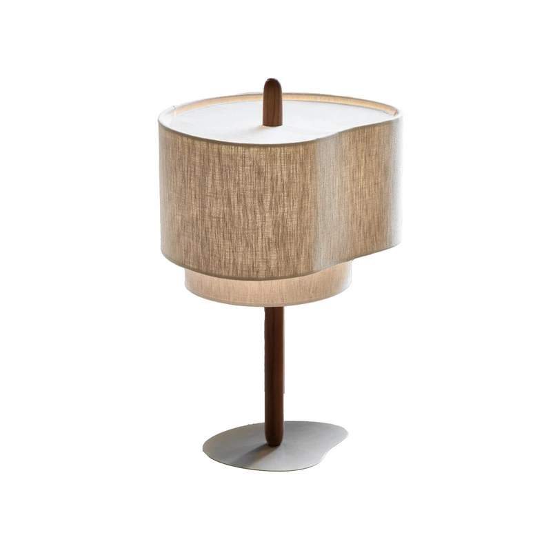 Japanese Wabi Sabi Fabric Table & Floor Lamp