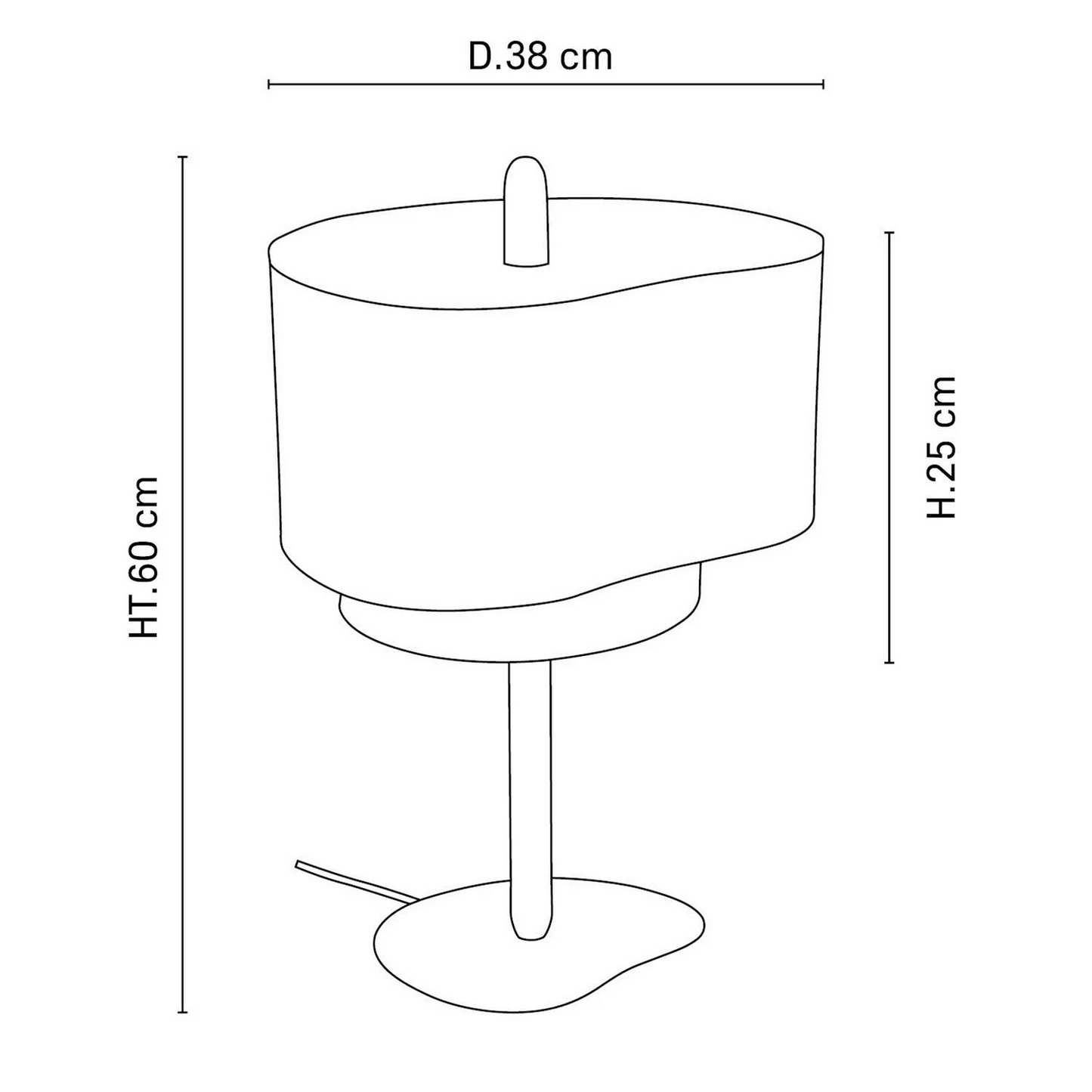 Japanese Wabi Sabi Fabric Table & Floor Lamp