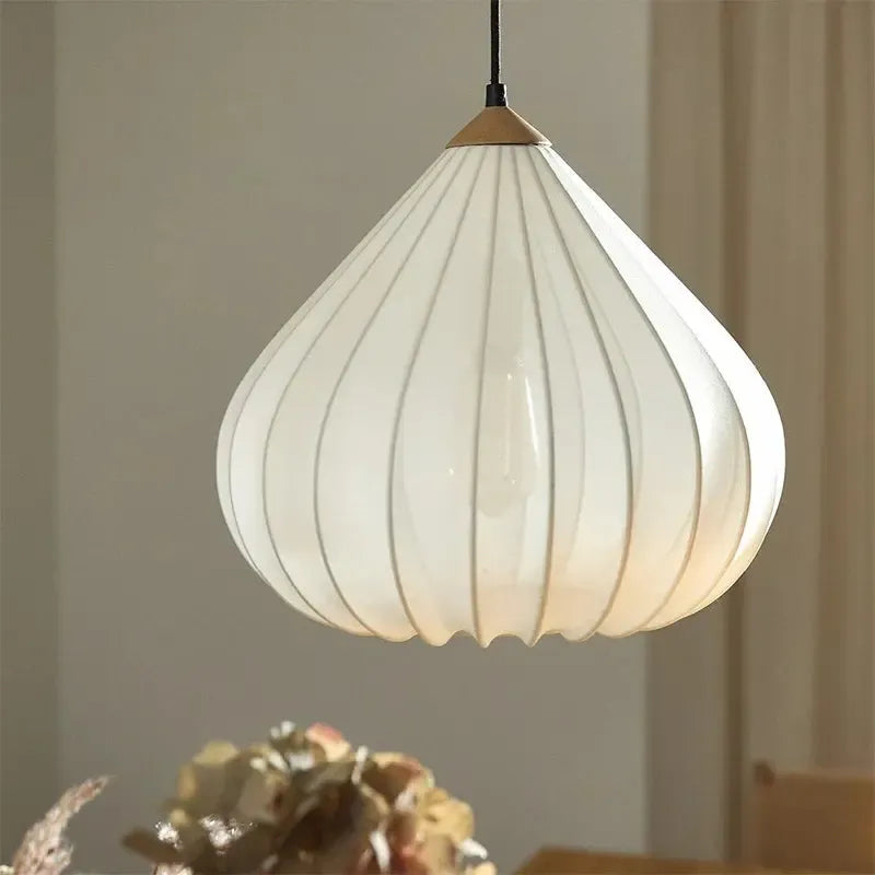 Japanese Wabi Sabi Fabric Textile Pendant
