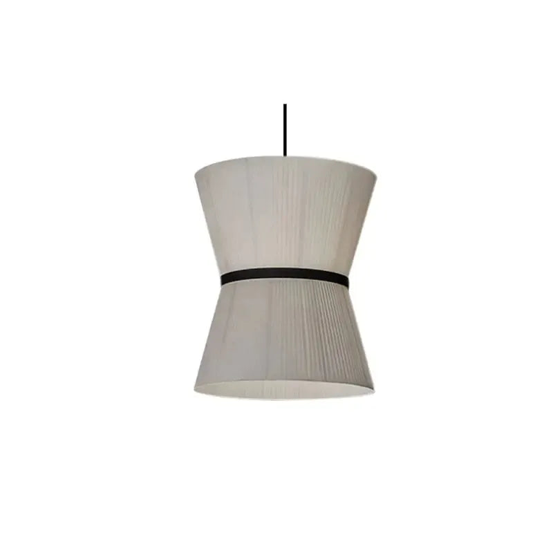 Japanese Wabi Sabi Pleated Fabric Chandelier