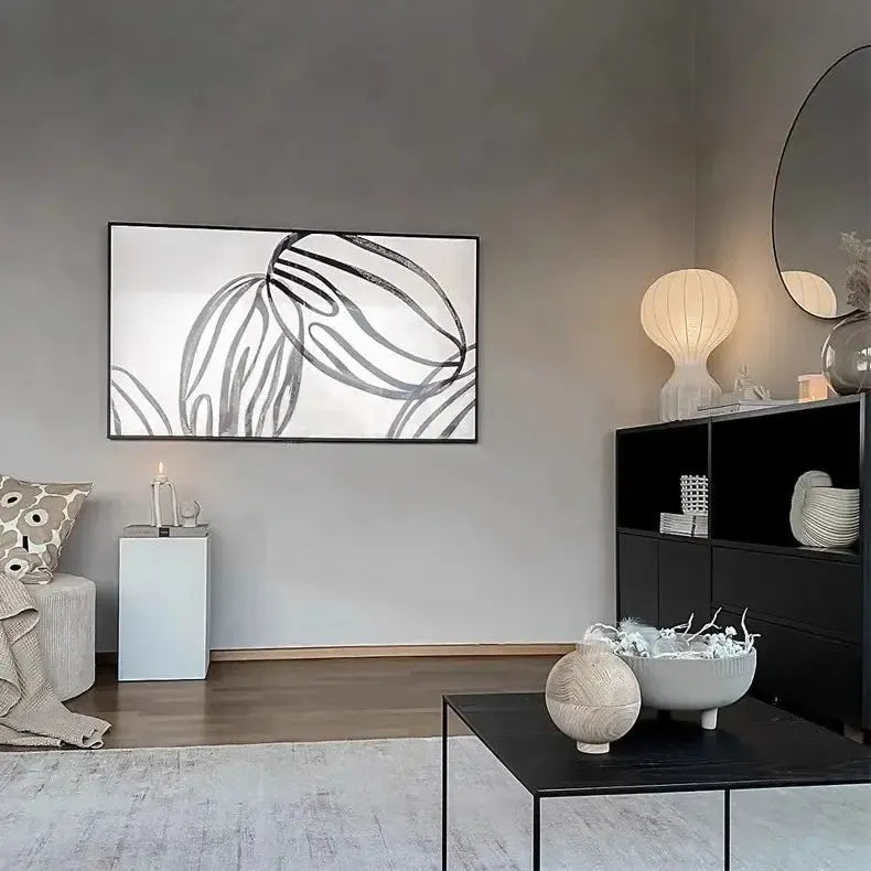 Japanese Wabi Sabi Silk Table Lamp