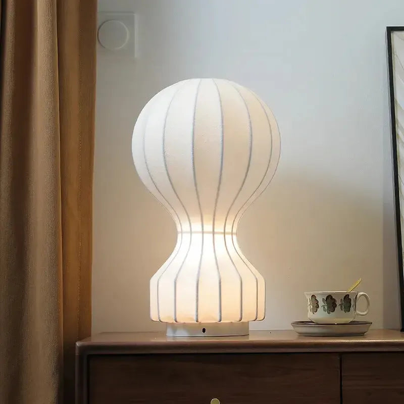 Japanese Wabi Sabi Silk Table Lamp