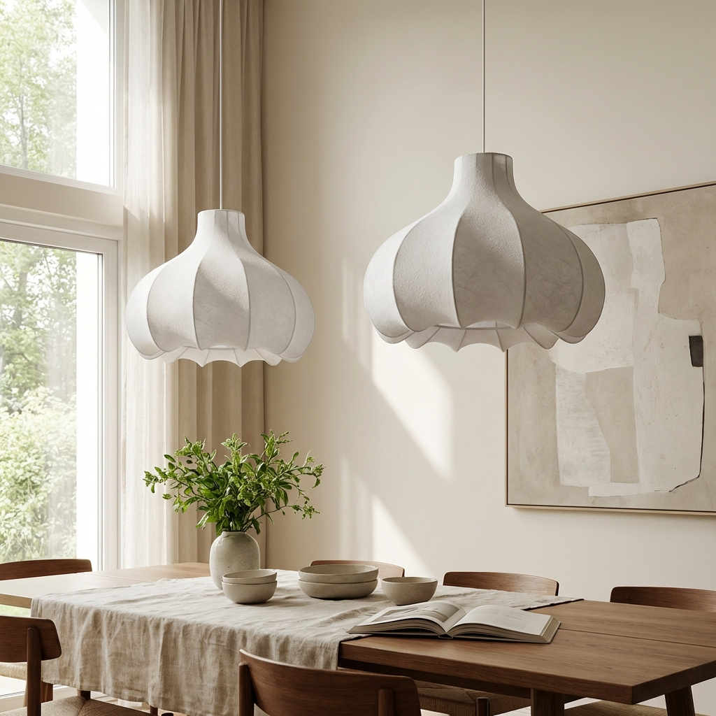 Japanese Wabi Sabi Minimalist Chandelier