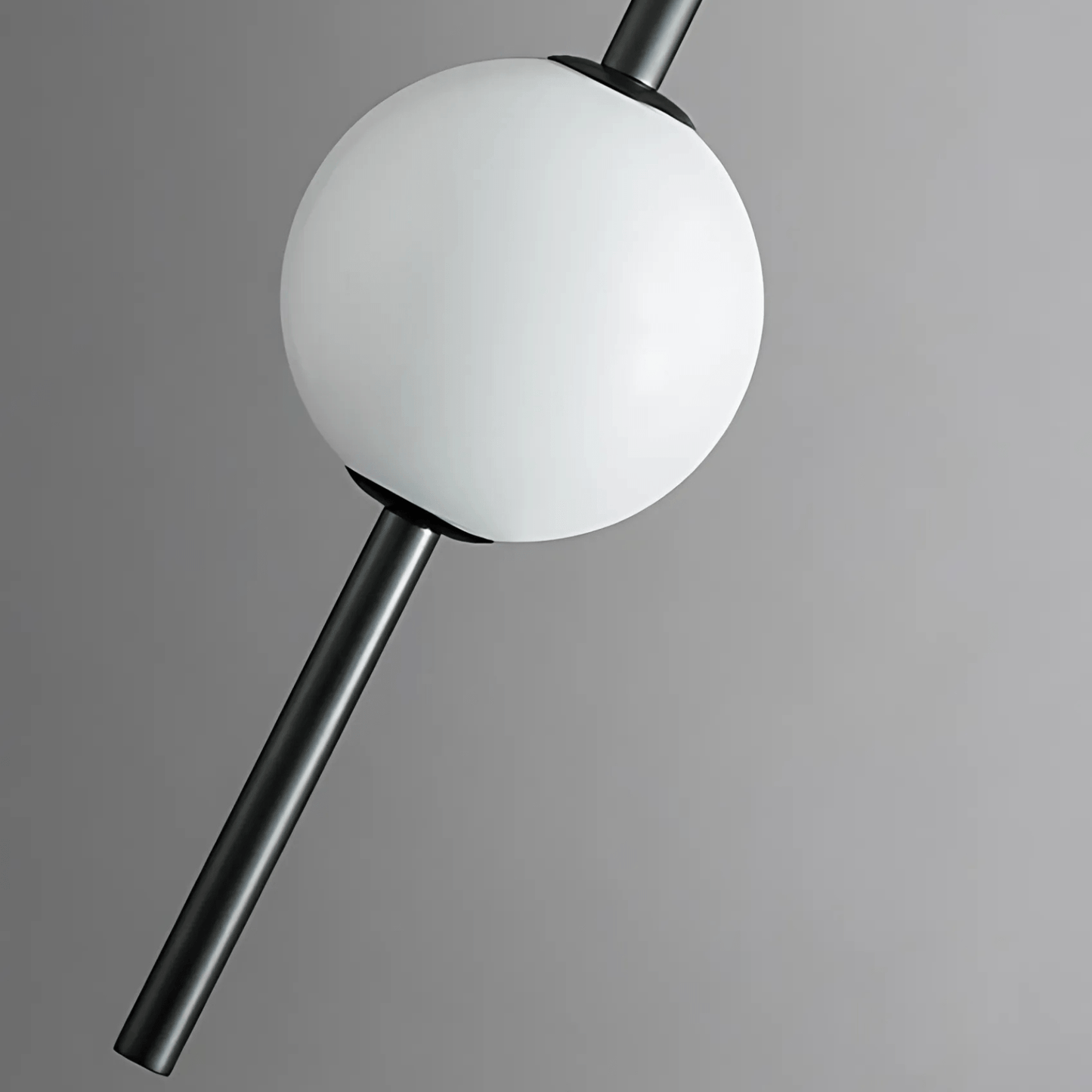 Linear Rod Globe Pendant Light