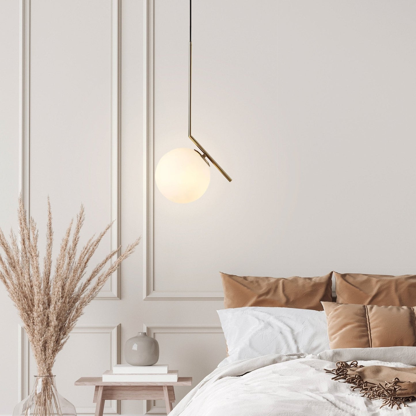 Artistic Glass Pendant Light