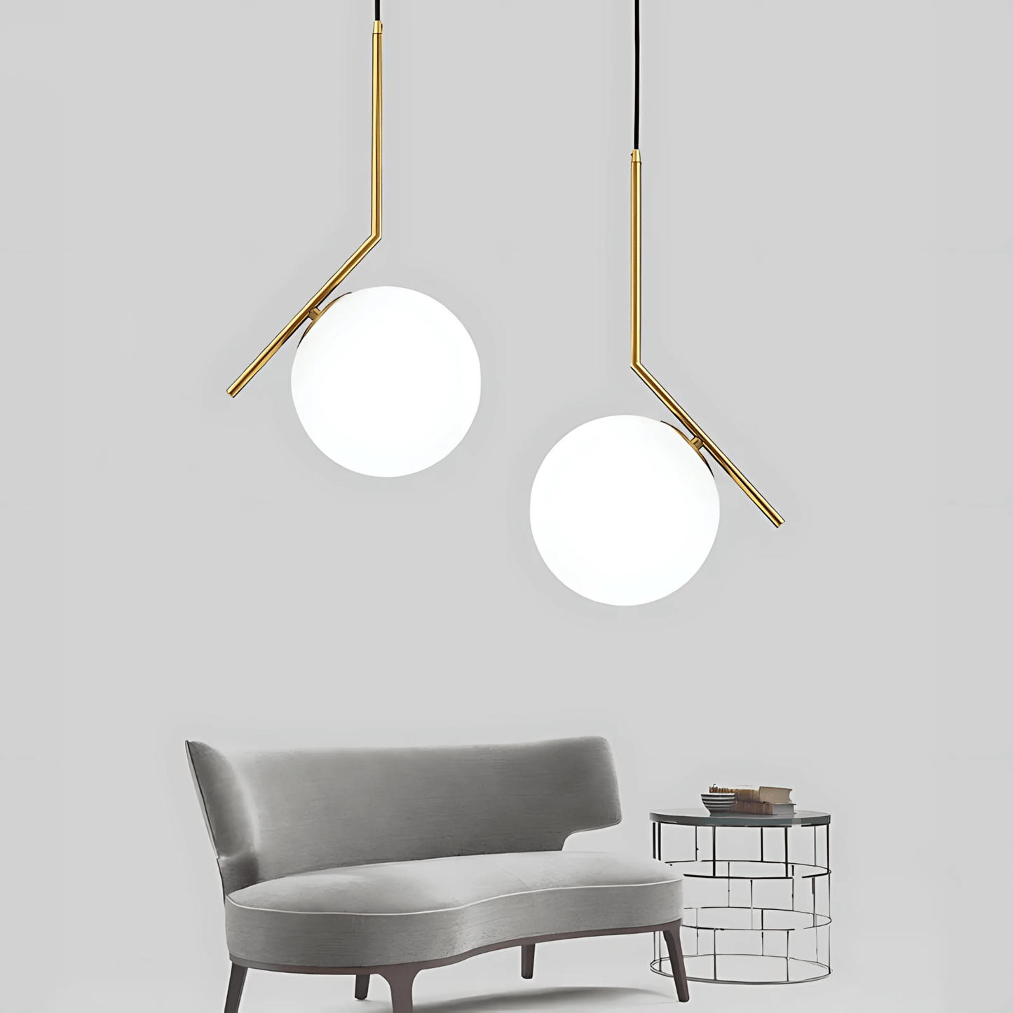 Artistic Glass Pendant Light
