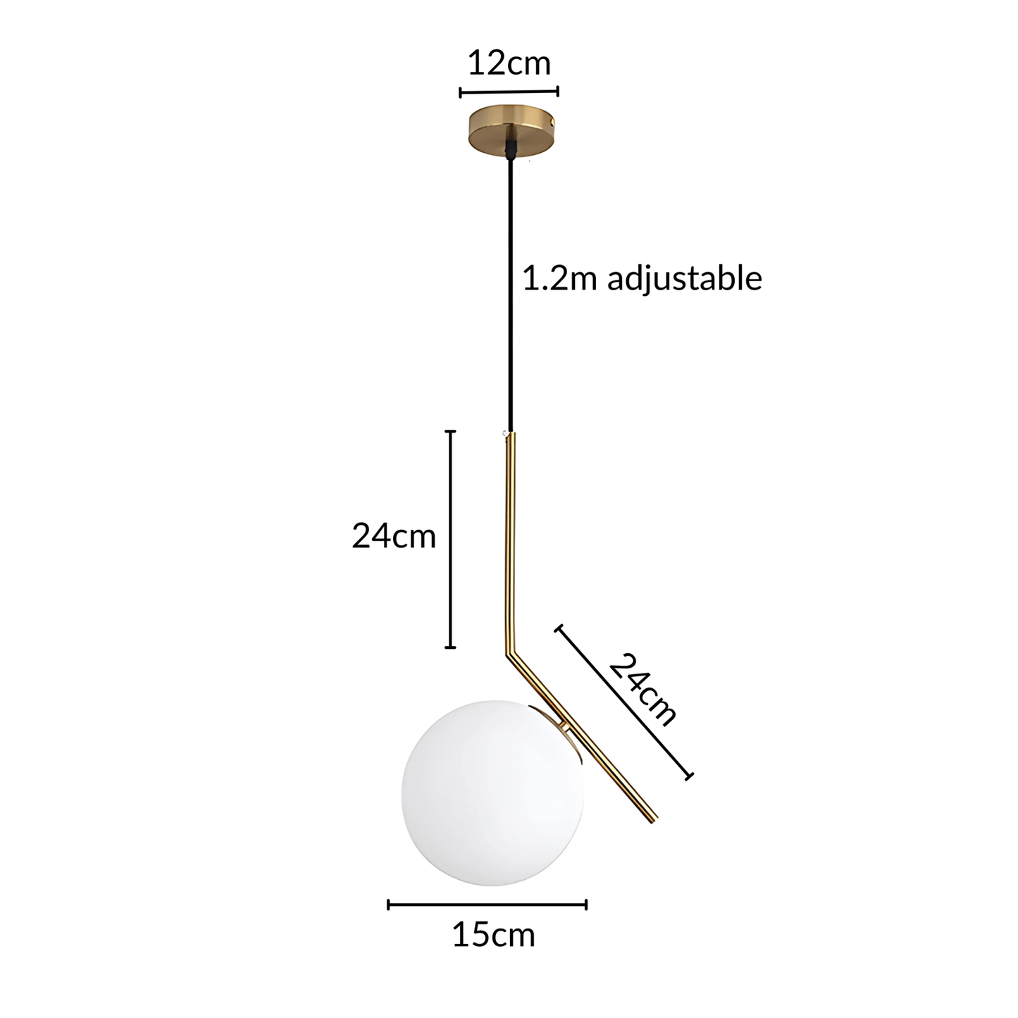 Artistic Glass Pendant Light