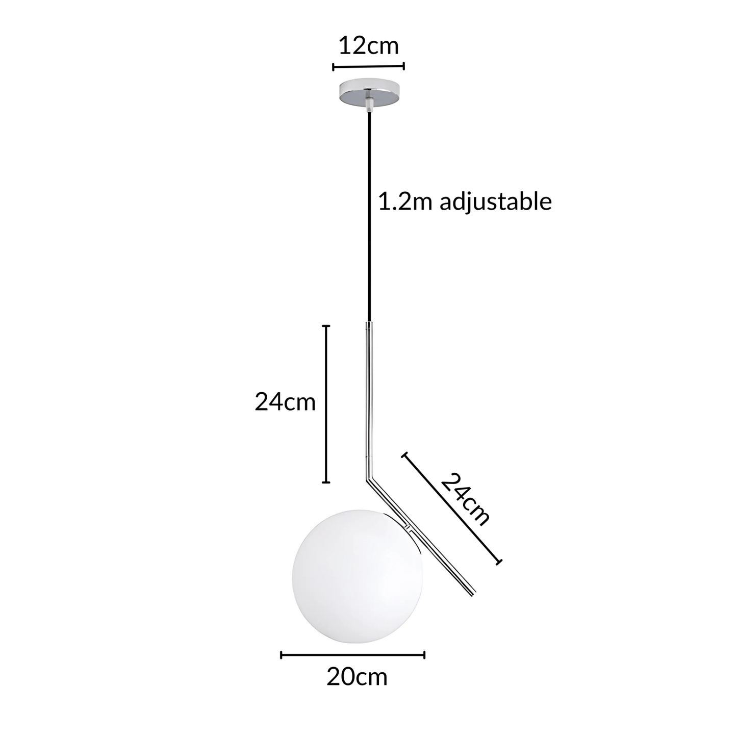Artistic Glass Pendant Light