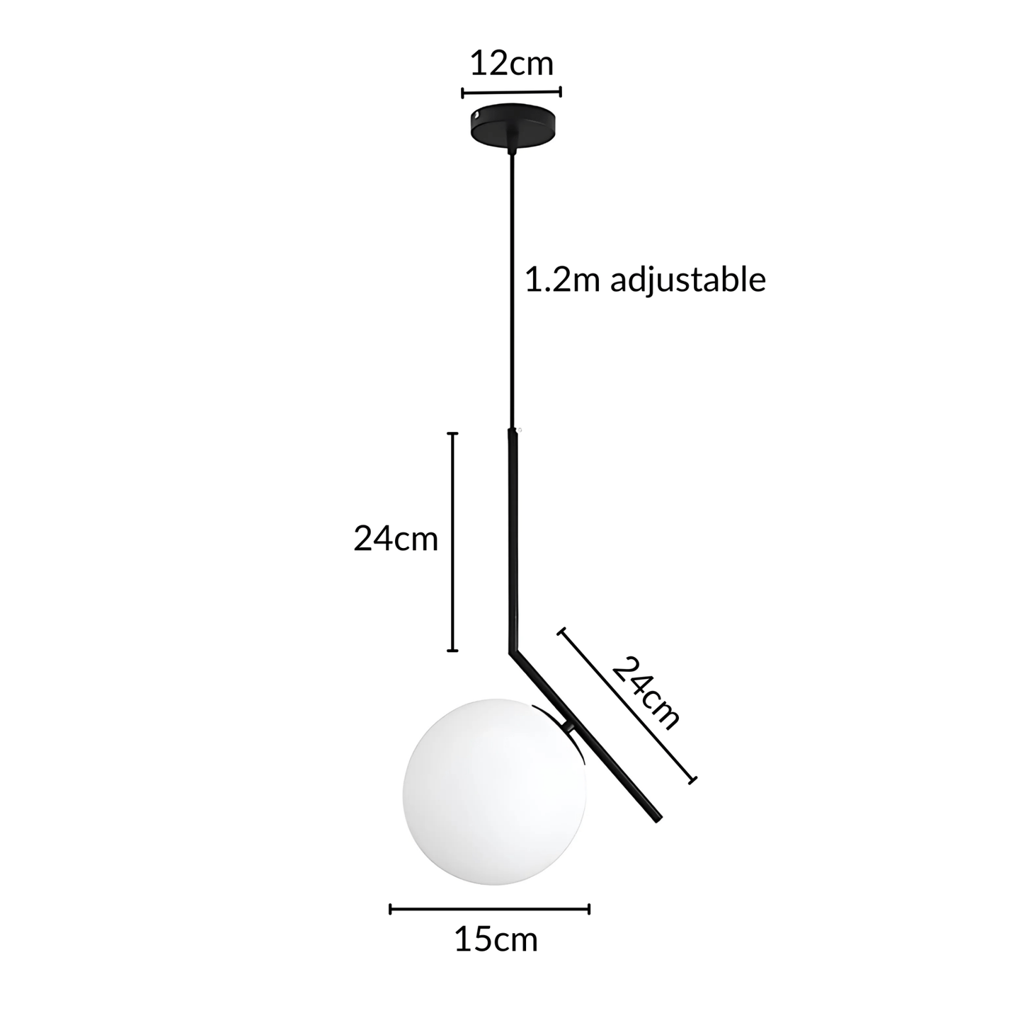 Artistic Glass Pendant Light
