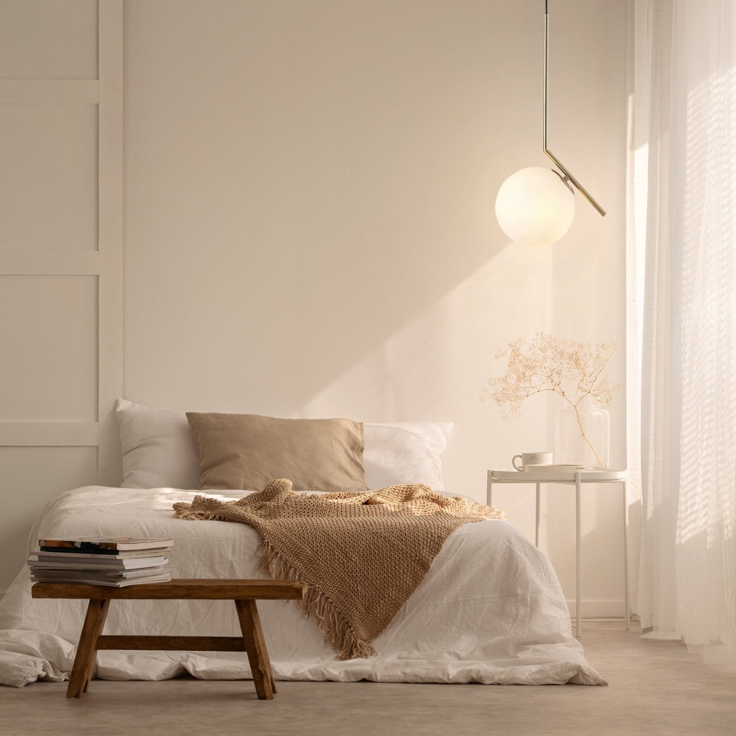 Artistic Glass Pendant Light