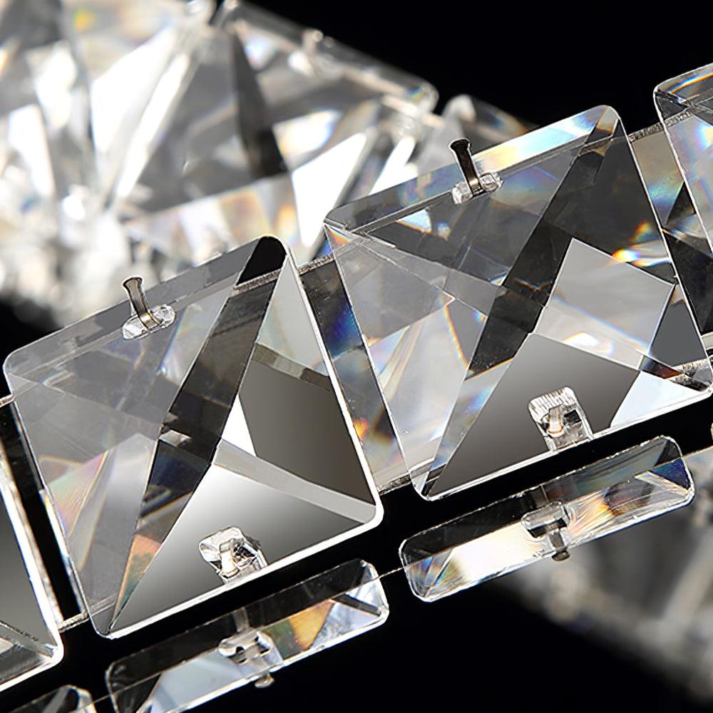 Luxury Crystal Double C Chandelier