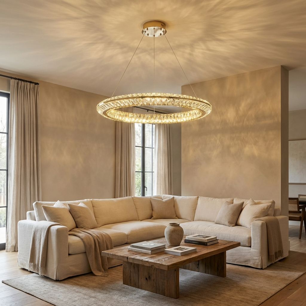 Luxury Crystal Villa Chandelier