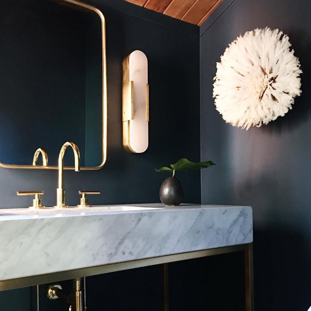 Elongated Alabaster Wall Lamp