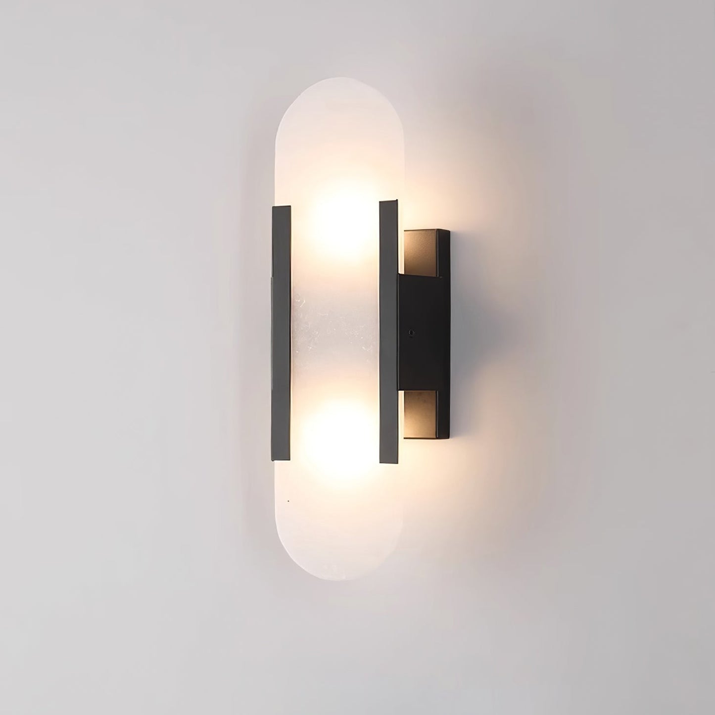 Elongated Alabaster Wall Lamp