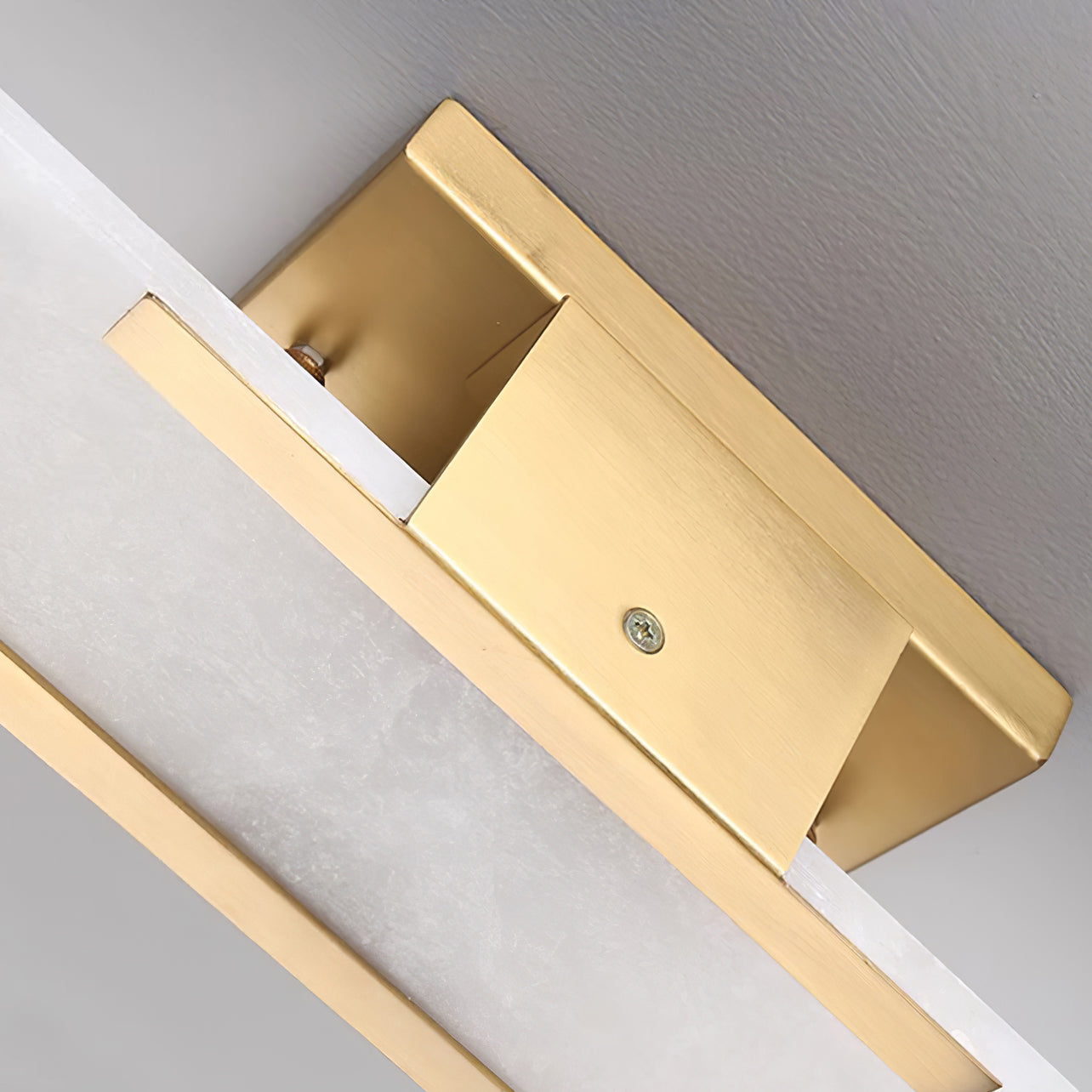 Elongated Alabaster Wall Lamp