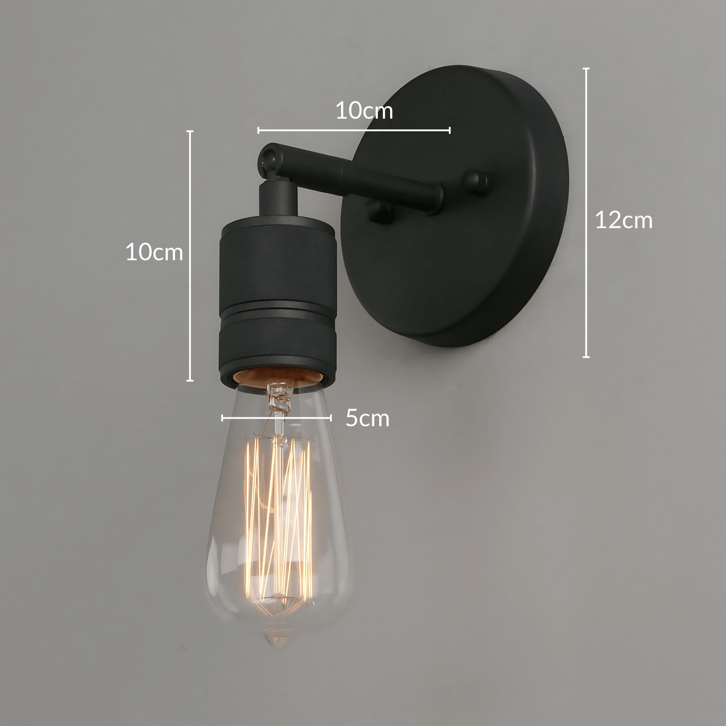 Minimalist Industrial Wall Light