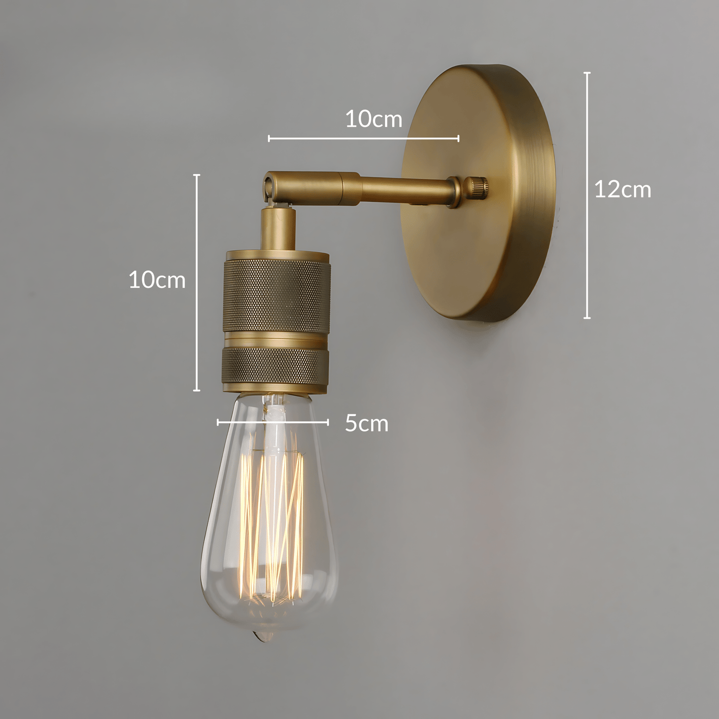 Minimalist Industrial Wall Light