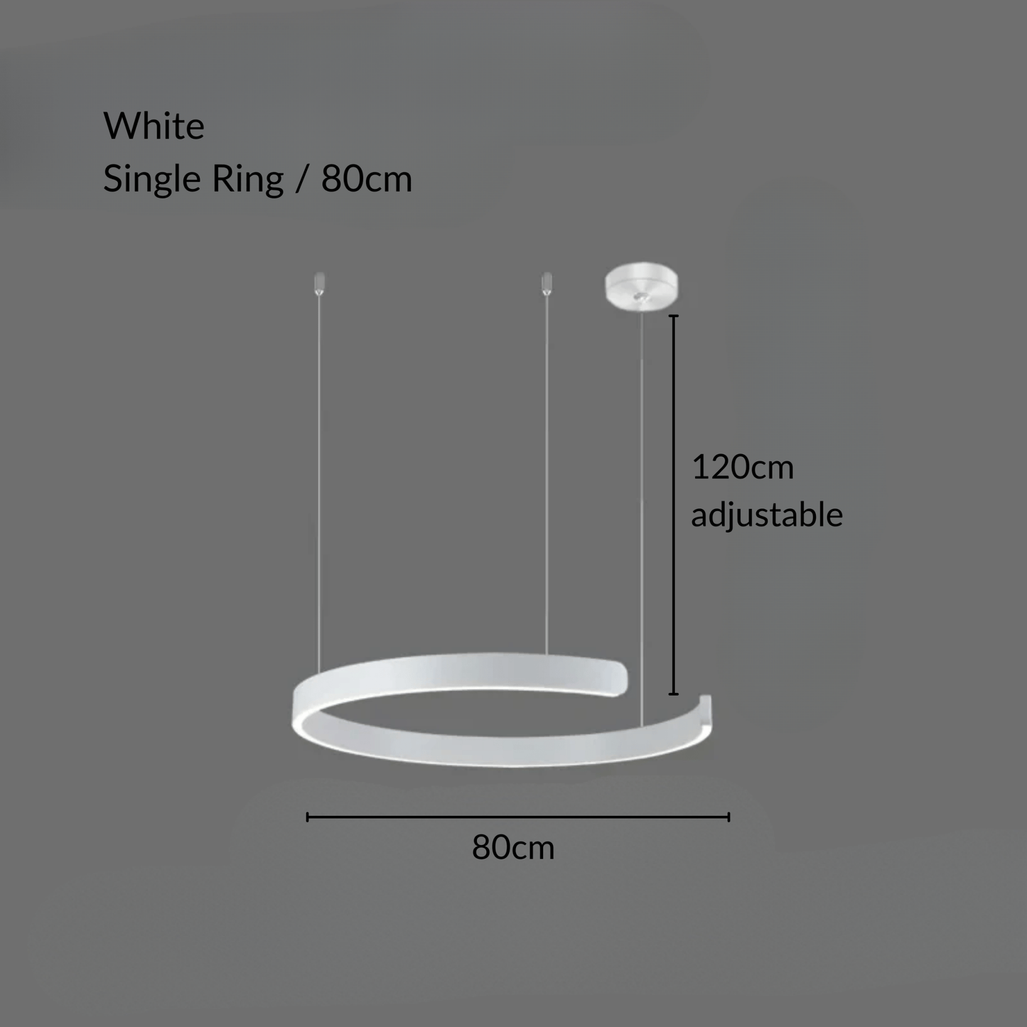 Modern Linear LED Pendant Light