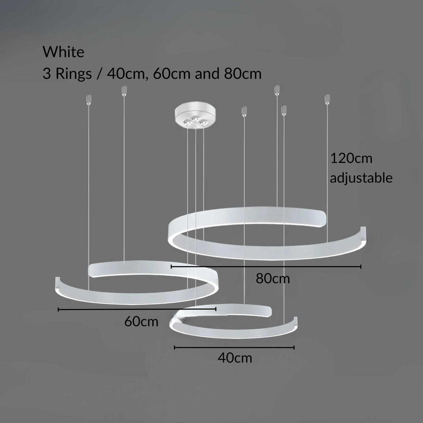 Modern Linear LED Pendant Light