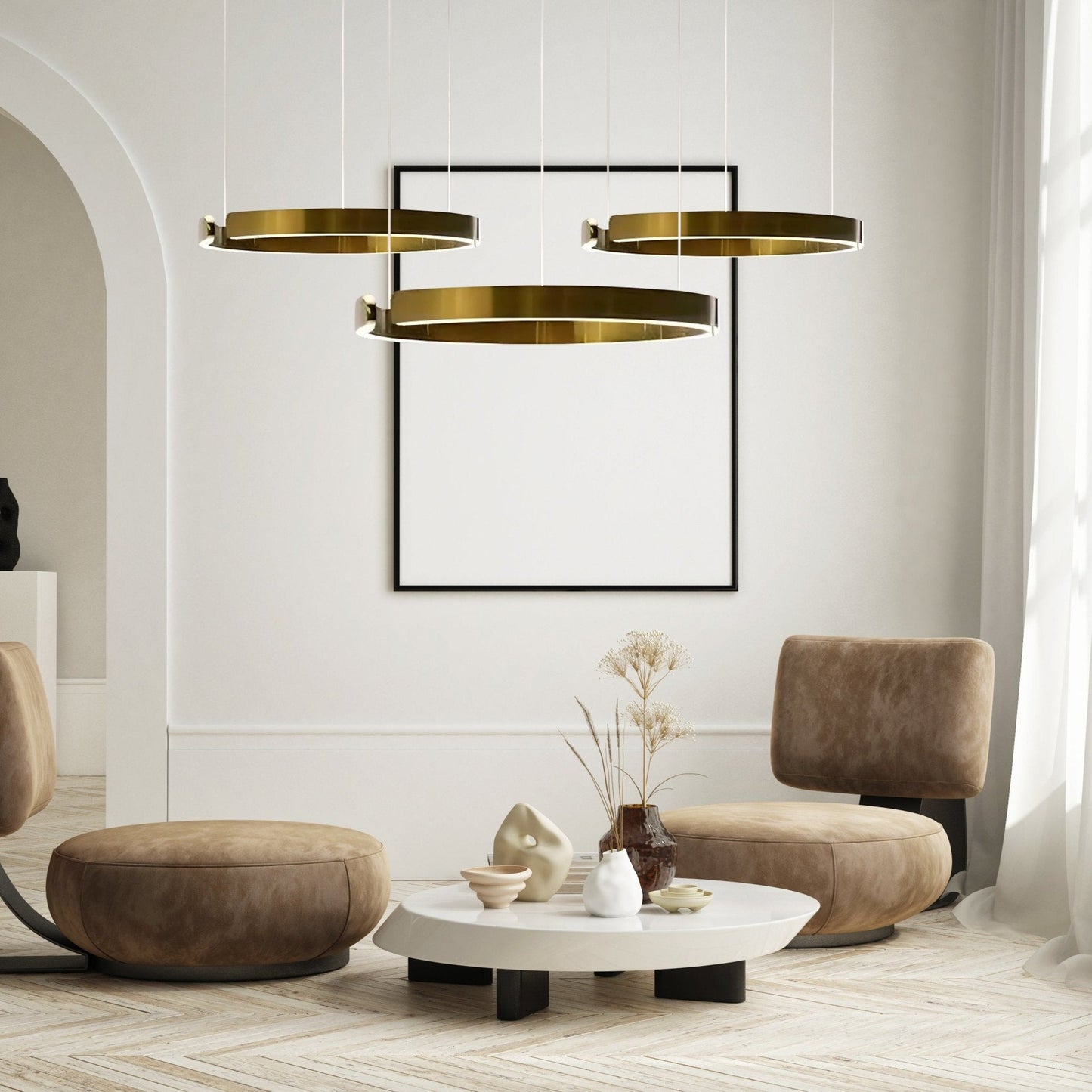 Modern Linear LED Pendant Light