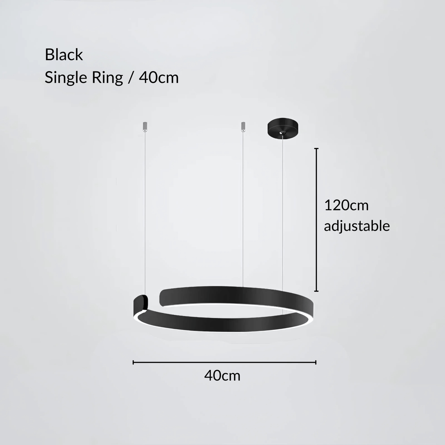 Modern Linear LED Pendant Light