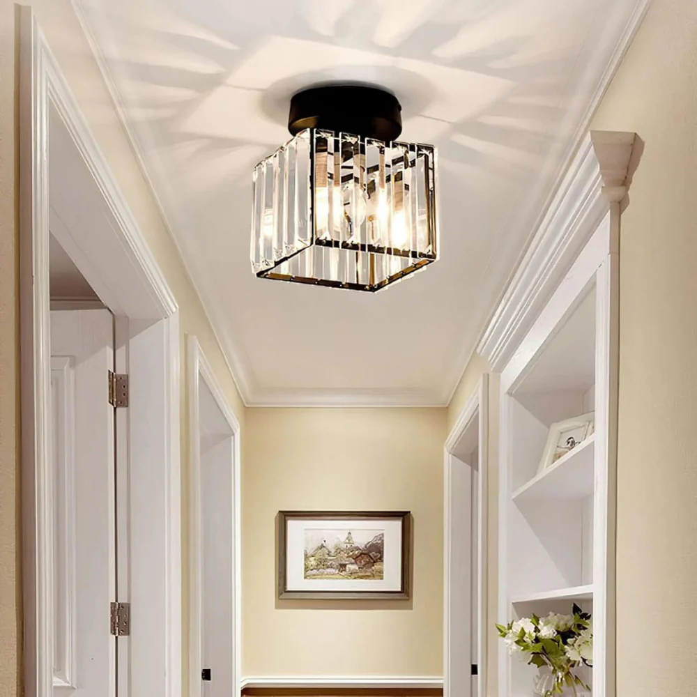 Modern 1-Light Hallway Ceiling Light