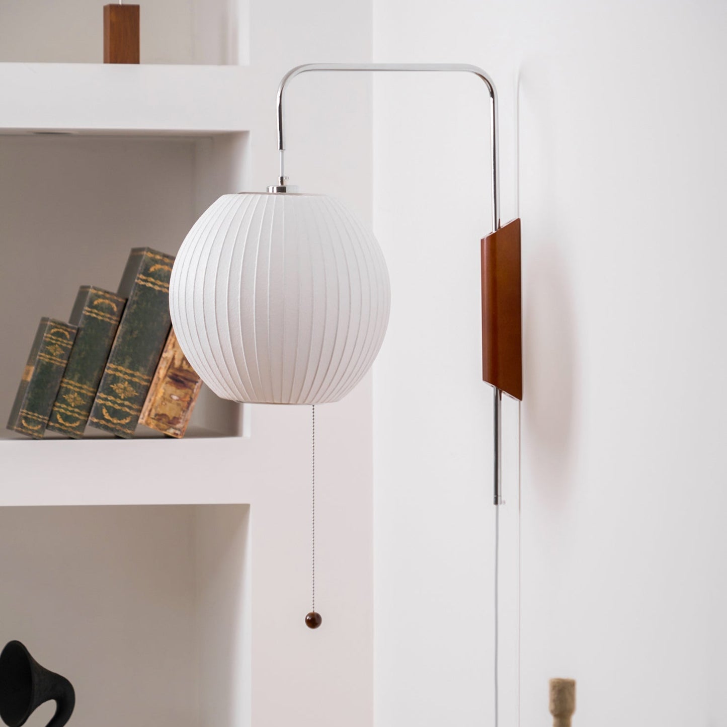 Japanese Bubble Ball Wall Sconce