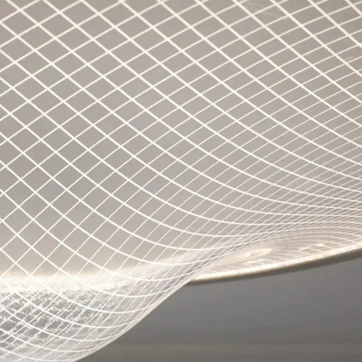 Nordic Minimalist Warped Chandelier