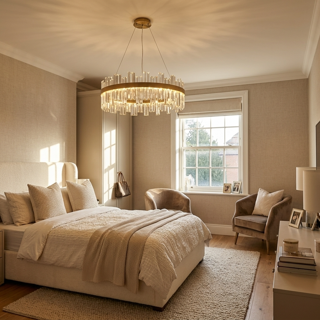 Nordic Circular Crystal Chandelier